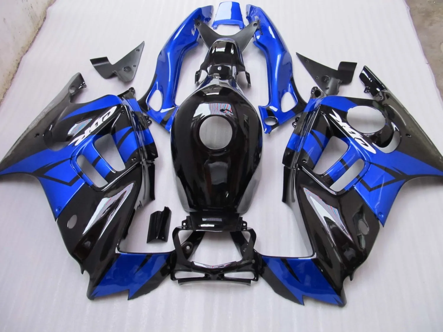 ABS Injection Mold Fairings with Tank Cover For 1997 1998 Honda CBR600