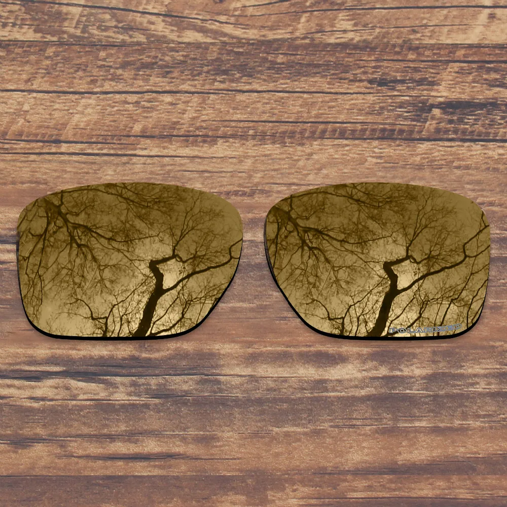 ToughAsNails Resist Seawater Corrosion Polarized Replacement Lenses for Oakley Sliver XL Sunglasses Peach Gold