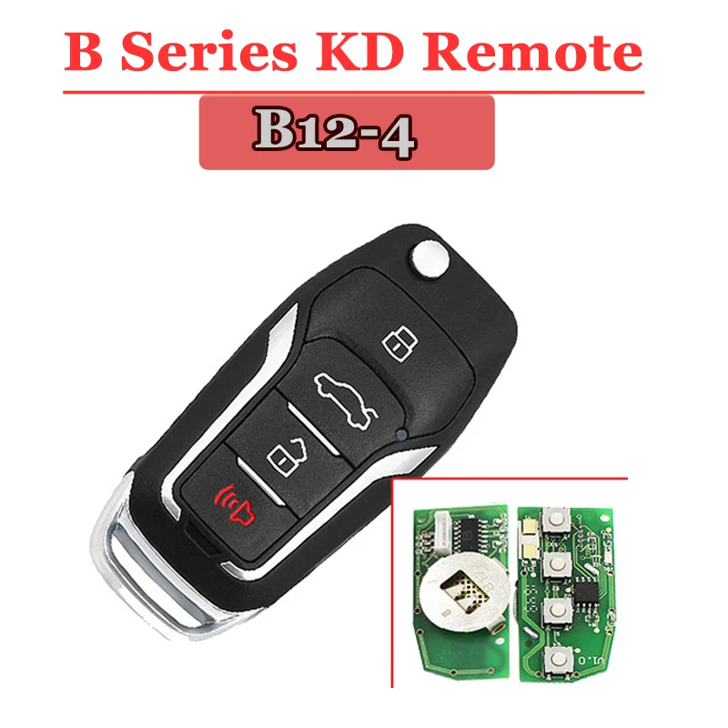 

(1PCS)B12 B12-4 KD900 URG200 Remote Control 3 Button 3+1 button Key F Style car key remote for KD900 KD200 MINI KD
