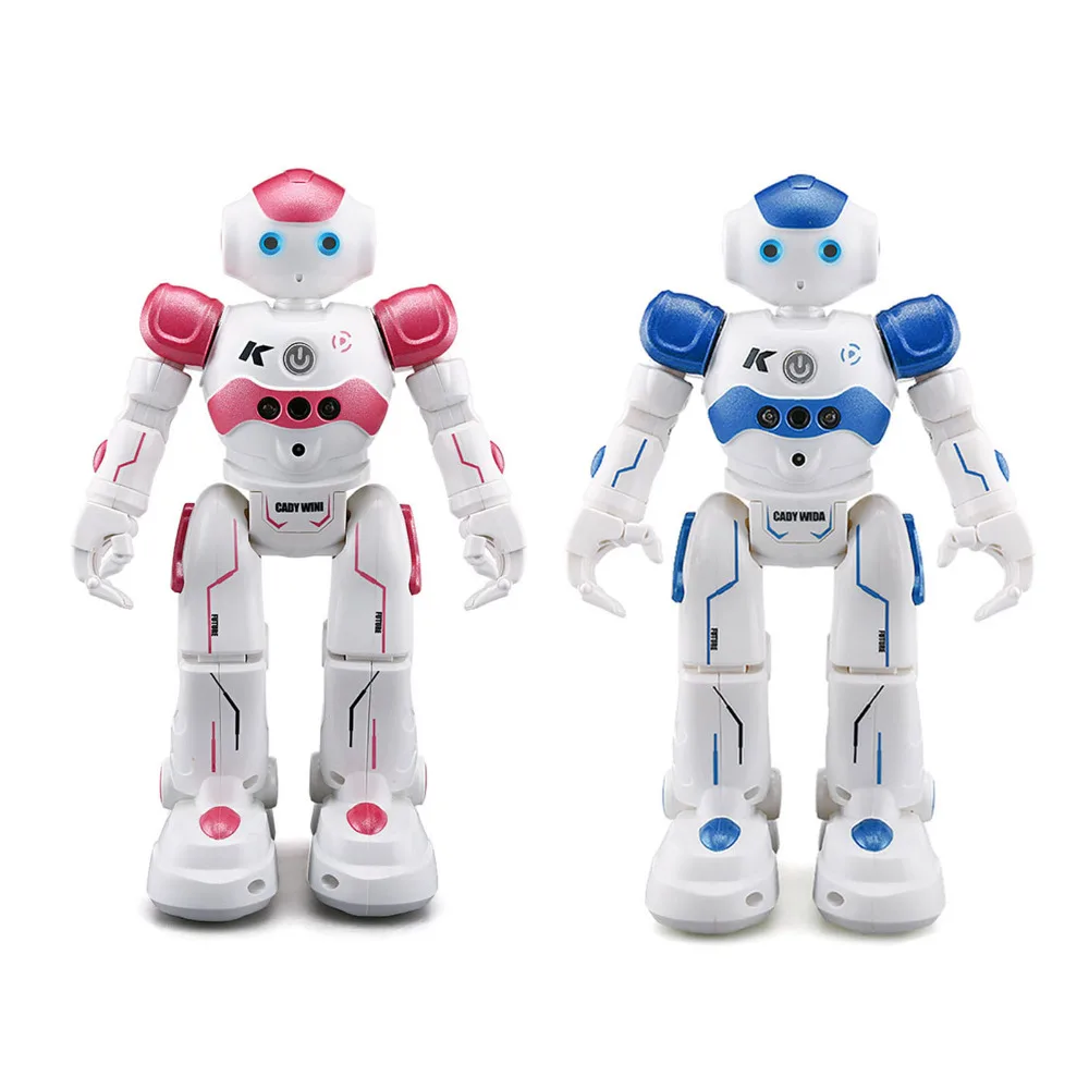 Pаспродажа JJRC R2 font b usb b font зарядка танцы управление жестами RC робот игрушка интеллектуальная программа для детей подарок на день рождения