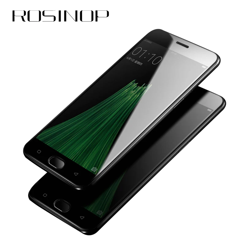 

ROSINOP Phone Screen Protector Full Coverage Glass Film For meizu 16 x Scratch Proof Tempered Glass Protective Film For meizu x8