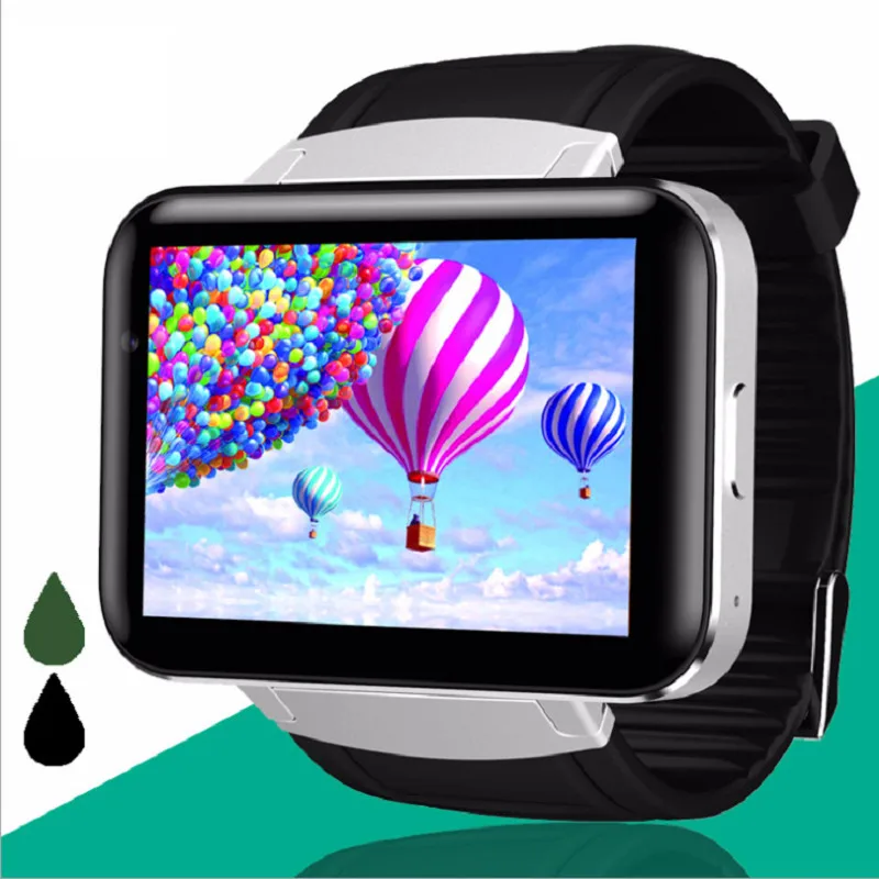 

DM98 SmartWatchBluetooth 2.2 inch Android OS 3G Smart Watch Phone MTK6572 Dual Core 1.2GHz 512MB RAM 4GB ROM Camera WCDMA GPS