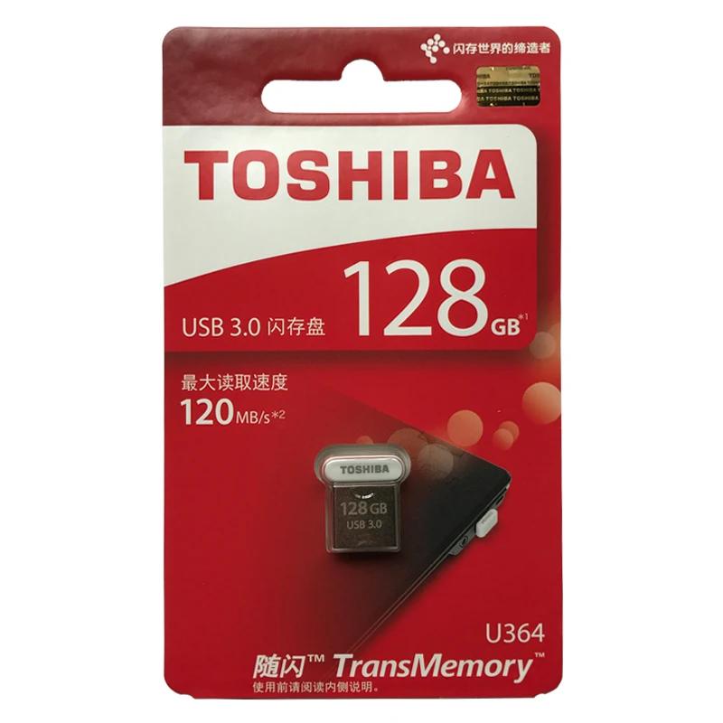 Toshiba USB флэш накопитель 3 0 U364 Скрытая Drive USB3.0 высокое Скорость 32 ГБ 64 и 128 GB Transmemory