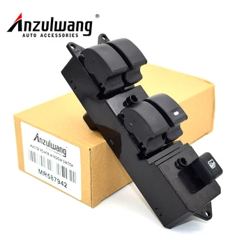 

ANZULWANG MR587942 Power Window Switch for Mitsubishi Lancer 2008-2009 L200 Sport Grandis KB4T V73 Electric