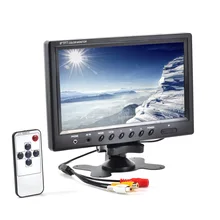 9 ''дюймовый ЖК-экран HD разрешение 800*480 автомобильный монитор AV цифровой дисплей для камеры+ пульт дистанционного управления