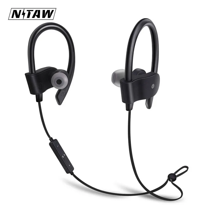 NITAW 56S Bluetooth Headphones Wireless Headphone Sports Bass Bluetooth Neckband Sport Earphone with Mic for phone iPhone xiaomi