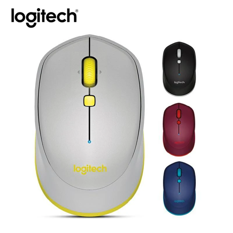 Logitech M337 игровой Беспроводной Мышь Bluetooth PC Gamer Lap Топ Мыши компьютерные отслеживается Эргономичный Оптическая Мини бесшумные Мышь