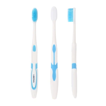 

Adults Soft Toothbrush Oral Hygiene Care For Family Travel Suits Color Random Clean Accessory