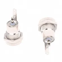 Mool 2.1 мм x 5.5 мм DC Мощность Jack разъем с Резьбой Разъем 3 шт