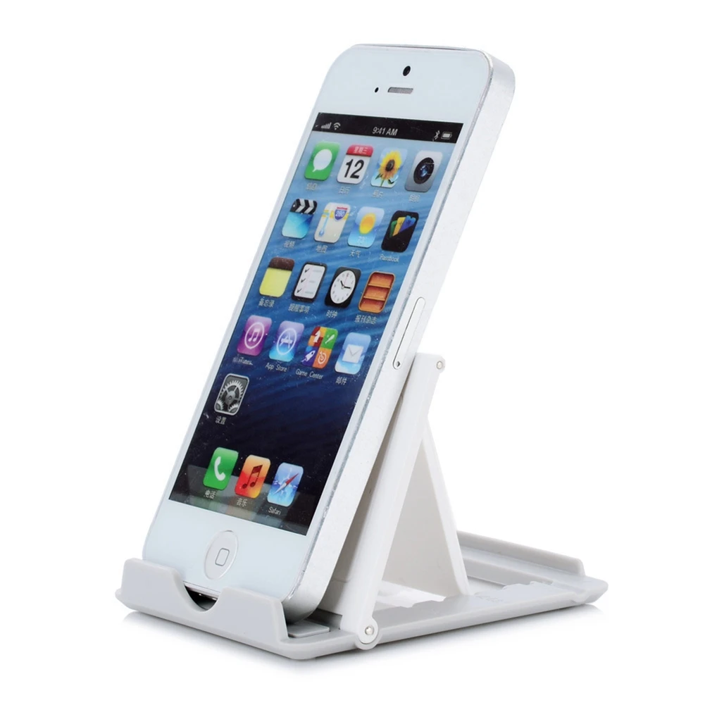 Brief Design Universal Desk Tablet PDA Stand Holder Foldable Adjustable Smartphone Tablet Stand for iPad for iPhone for