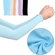 1 пара охлаждающий руку рукава для защиты от солнца наручная повязка ja30ja5 для бега Велоспорт налокотник для баскетбола руки показ