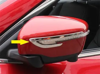 

S.steel mirror side molding Chrome trim For Nissan NEW X trail T32 2014 2015
