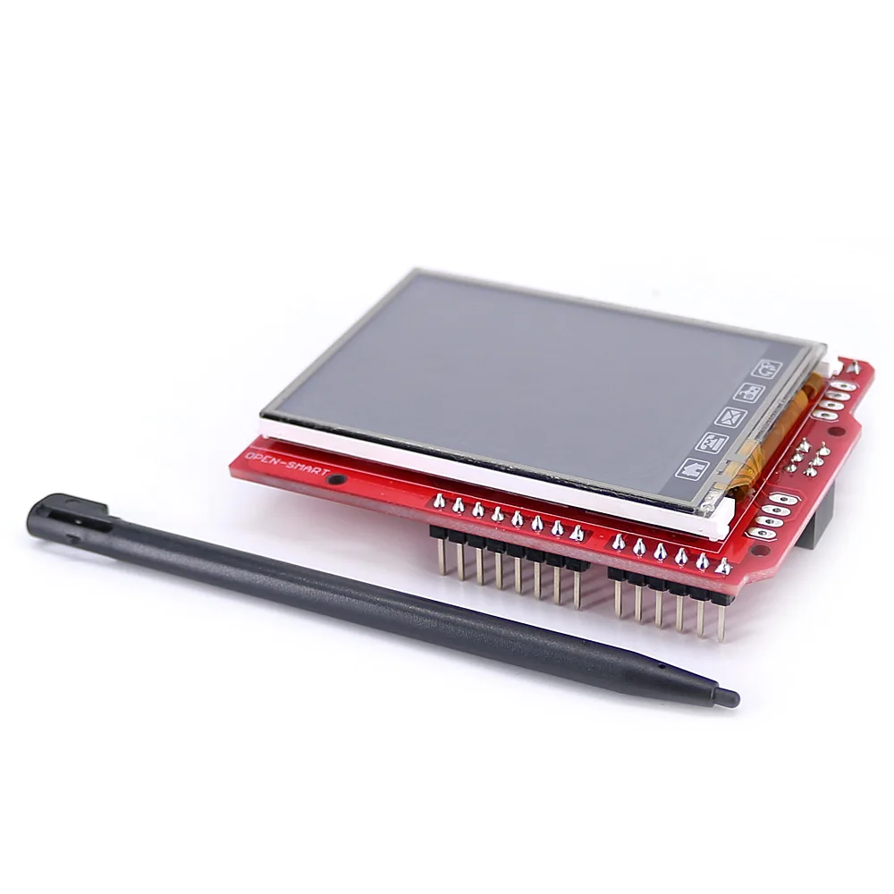 2.4 inch TFT LCD Display module Touch Screen Shield ILI9325 IC onboard temperature sensor + Pen for Arduino UNO R3/ Mega 2560 R3