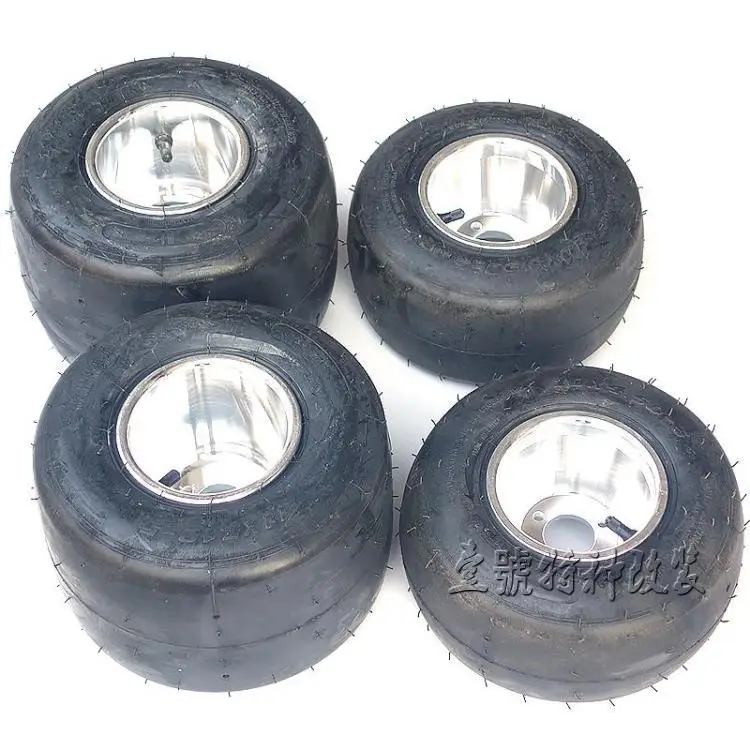 

GO KART KARTING ATV UTV Buggy 11*7.10-5 10*4.50-5 Inch Front Rear Wheel Tubeless Tyre Tire With Hub