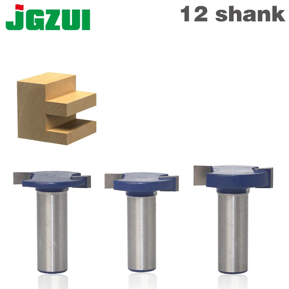 

1pcs/set High Quality "T" Type Bit With Bearing 12mm shank Dovetail Router Bit Cutter wood working