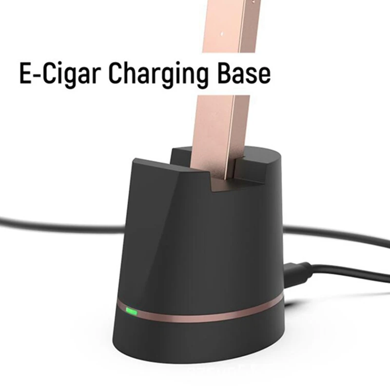 

New E-Cigarette Charging Base Holder Portable Chargers Suitable For JUUL With W LCD Charging Indicator For JUUL Dropship