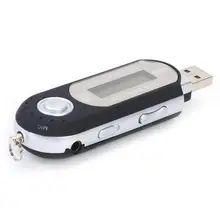 Портативный мини USB флэш MP3 музыкальный плеер ЖК-экран Встроенный 4 Гб Memeroy