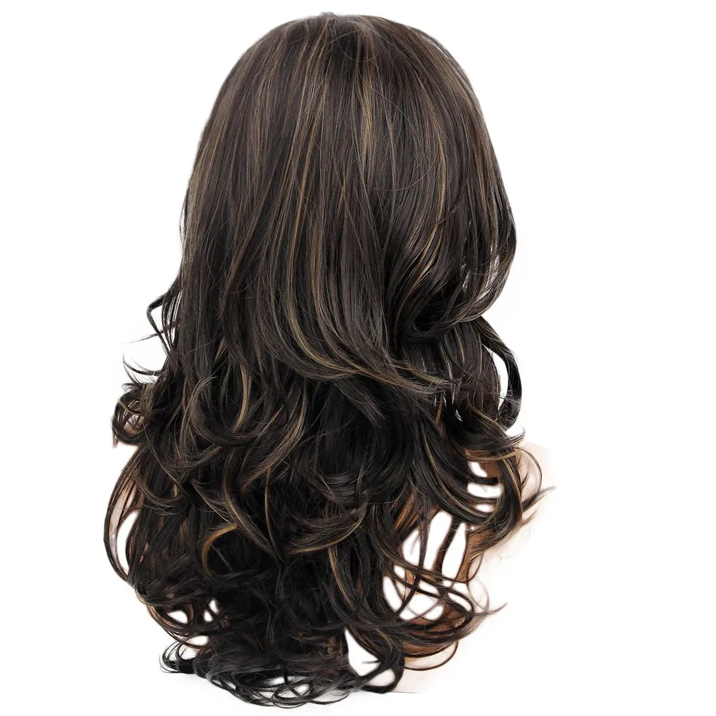 Women Lady Fashion DIY Natural Wave Wigs for Women Middle Part Heat Resistant Cosplay Wig Peluca Perruque Gift Dropshipping Women Lady Fashion DIY Natural Wave Wigs for Women Middle Part Heat Resistant Cosplay Wig Peluca Perruque Gift Dropshipping