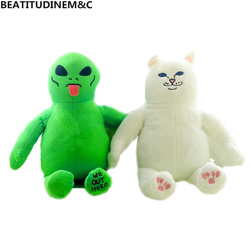 

Middle Finger Cat Alien Plush Toys Cat Pillow Cute Plush Toys Gift