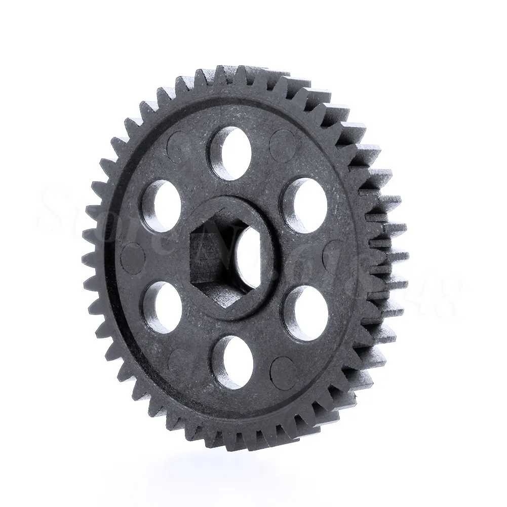 10pcs RC HSP 02040 Spur Diff Main Gear 44T For 1/10 Nitro On Road Car 94102 94122 SONIC XSTR POWER Redcat Lightning STR Parts