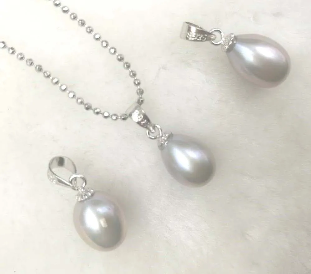 Цепочка с подвеской из пресноводного жемчуга 7 5 8 мм|pendant chain|freshwater pearl necklacepearl necklace