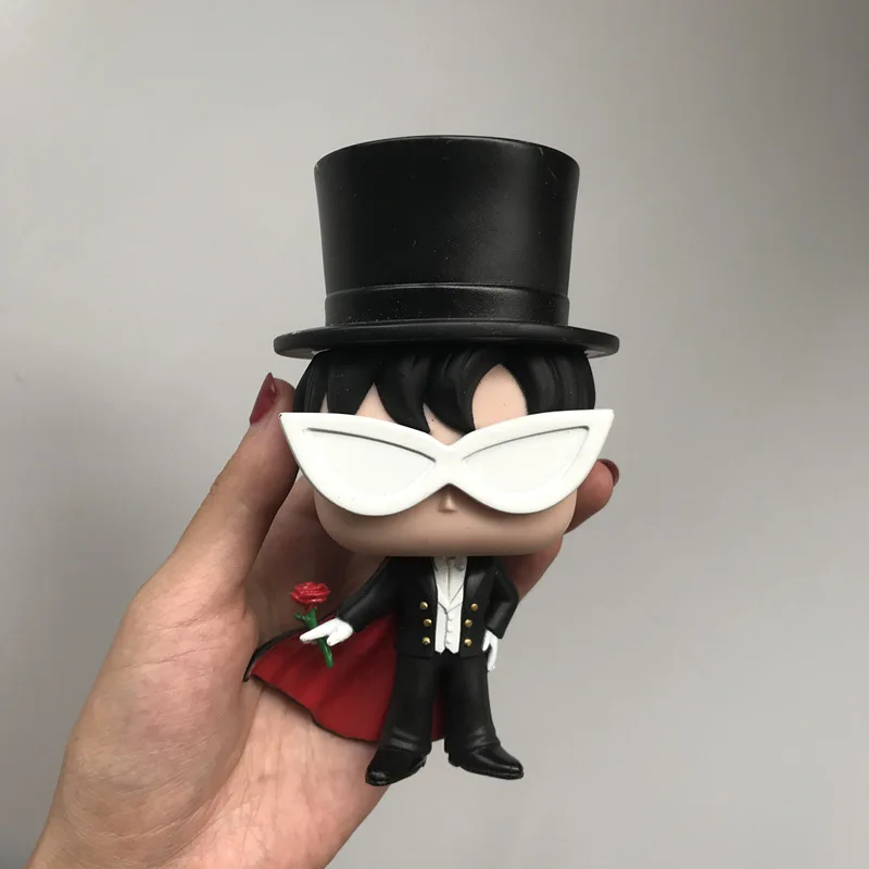 Оригинальный использовать Funko Поп аниме: сейлор Мун-смокинг маска винил фигурку