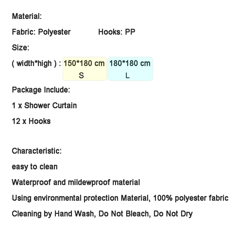 Kaufen Sonnenschein Strand Wasserdichte Dusche Vorhänge Polyester Stoff Hohe Qualität Bad Vorhänge Mildewproof Blind Für Die Bad