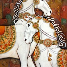 5D DIY алмазная живопись на заказ кристальная вышивка с изображением лошадей вышивка крестиком Стразы Украшения Настенные нашивки