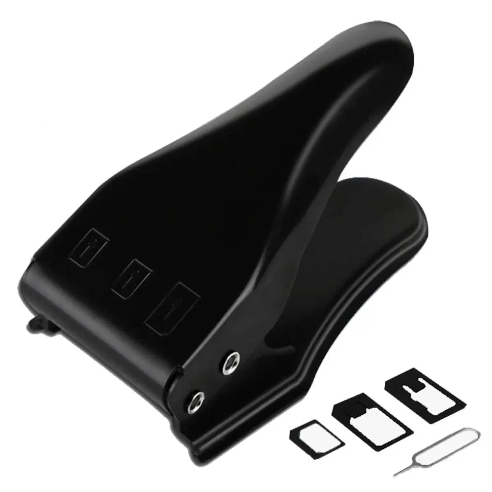 Универсальный 3 в 1 стандартный резак для SIM-карты Mirco Nano SIM с иглой извлечения
