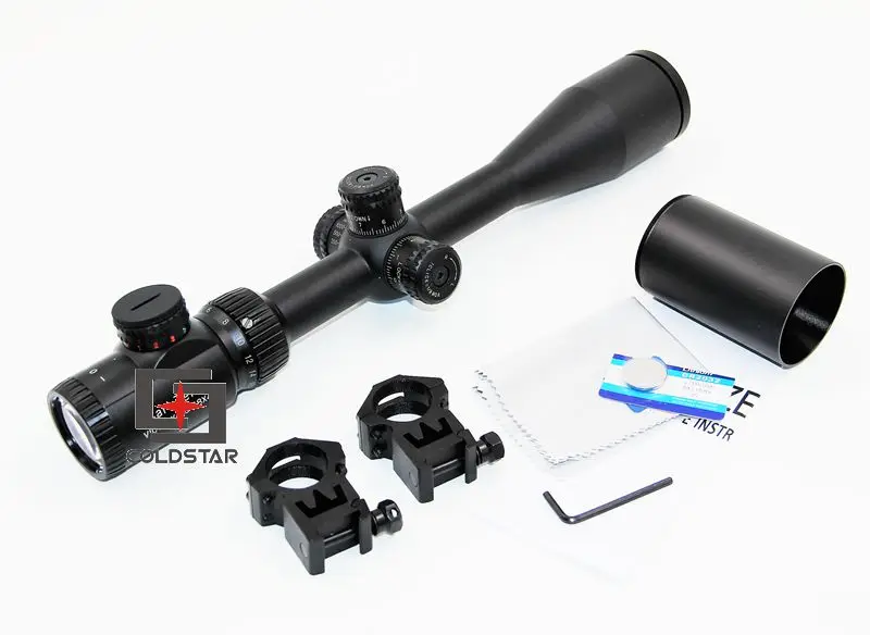 

4.5-18X44 SFIR Zeis Optical Sight Hunting Shooting Riflescope Tactical Long Range Air Rifle Gun Scope With Sunshade + Rail Mount