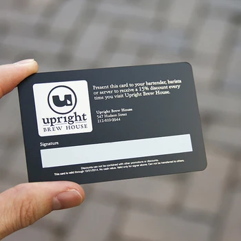 

Personality name cutout quality cataphoresis black stainless steel business metal card