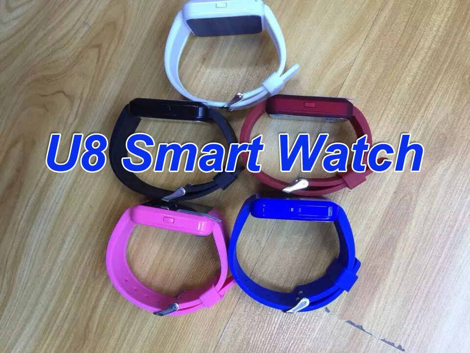 Смарт-часы с Bluetooth, умные U8 наручные часы спортивные часы с шагомером Сообщения SMS с синхронизацией вызова напоминание дистанционного Камера для телефонов