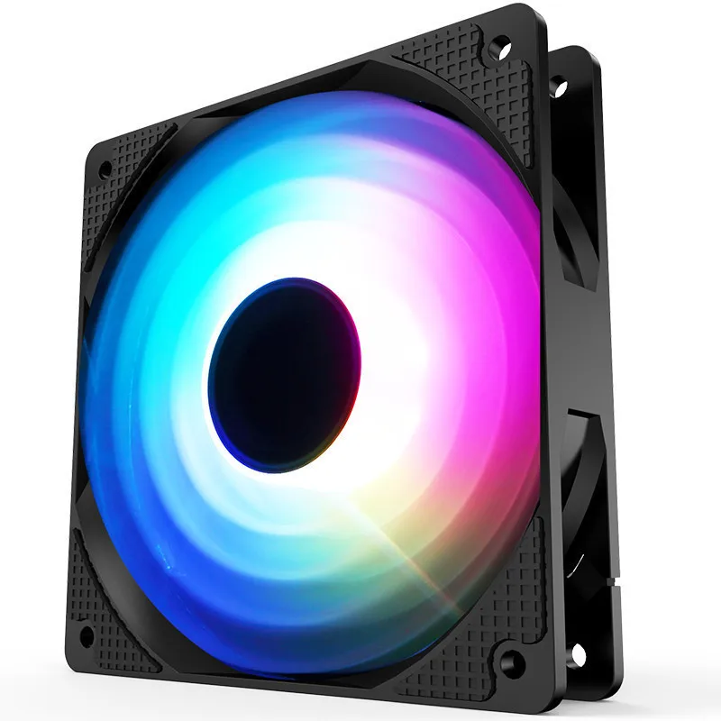 JONSBO вентилятор корпуса ПК RGB 120 мм светодиодный охлаждающий потоковый и красочный