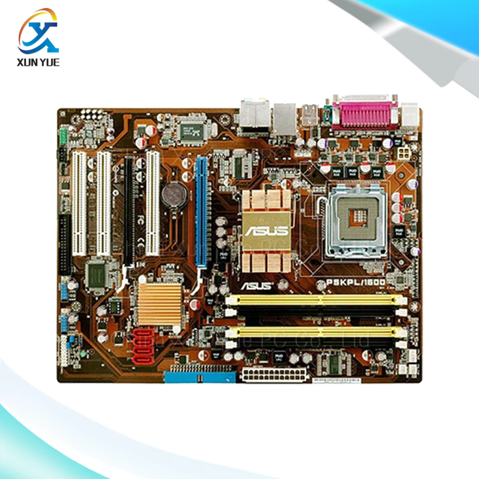 P5KPL/1600 Original Used Desktop Motherboard Intel G31 Socket LGA 775 DDR2 4G SATA2 UBS2.0 ATX intel g31 micro atx lga 775 ddr2 computer motherboard blue silver