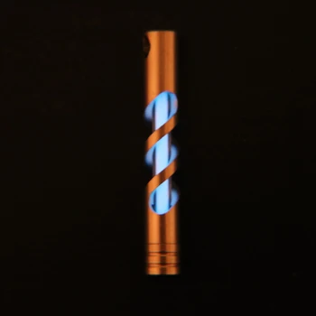 

Tritium KeyChain Stainless Steel Tritium Lamp Self Luminous 25 Years Tritium Pandent-Blue