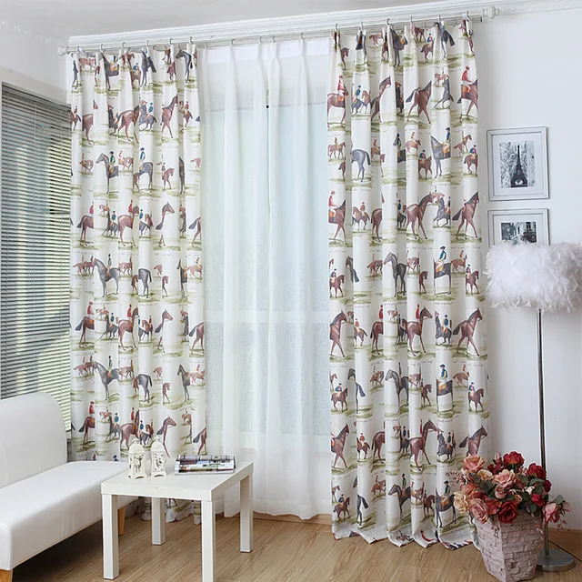 Horse Curtains For Bedroom online information