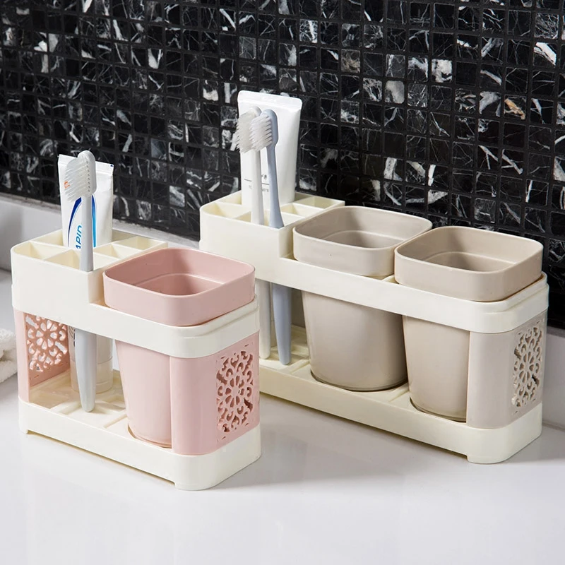 Toothbrush holder wash set creative mouthwash toothpaste toothbrush box