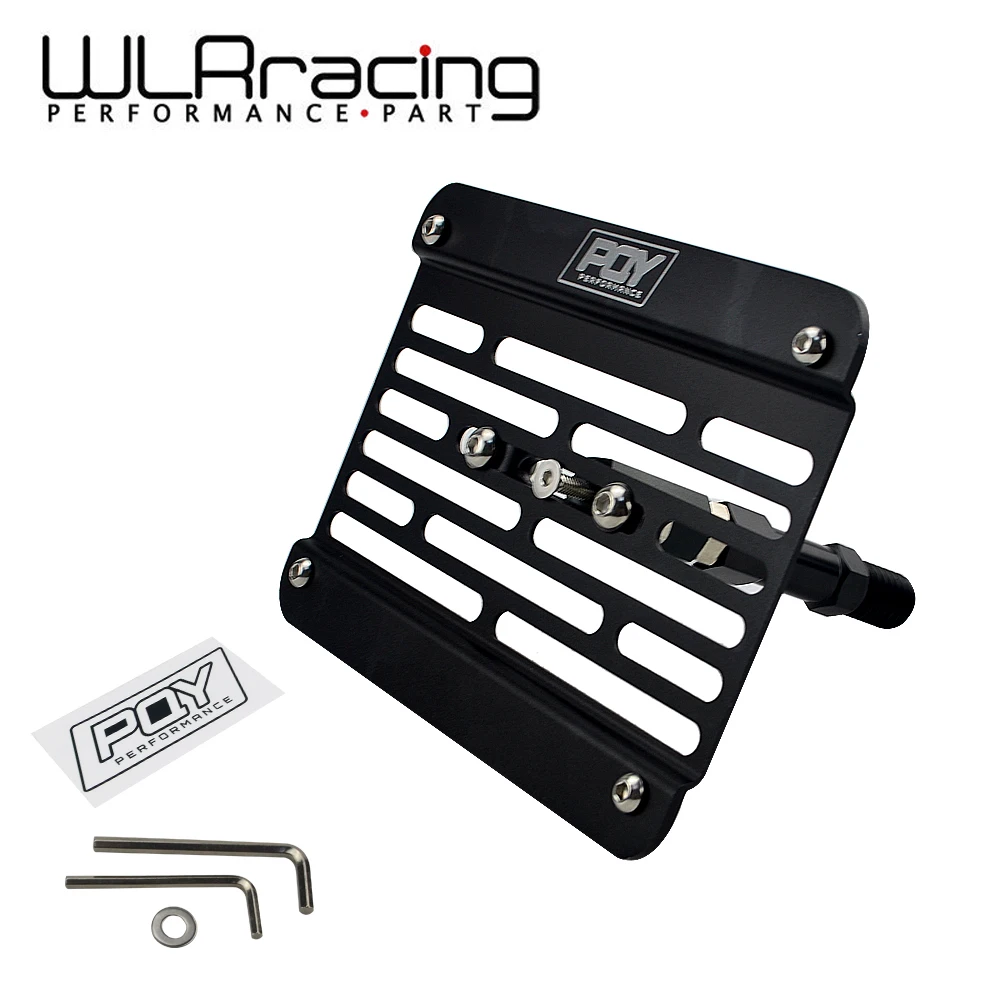 

WLR RACING - Multi Angle Tow Hook Mount WLR License Plate For AUDI A4 2010-2015 with WLR Sticker WLR-LPF04
