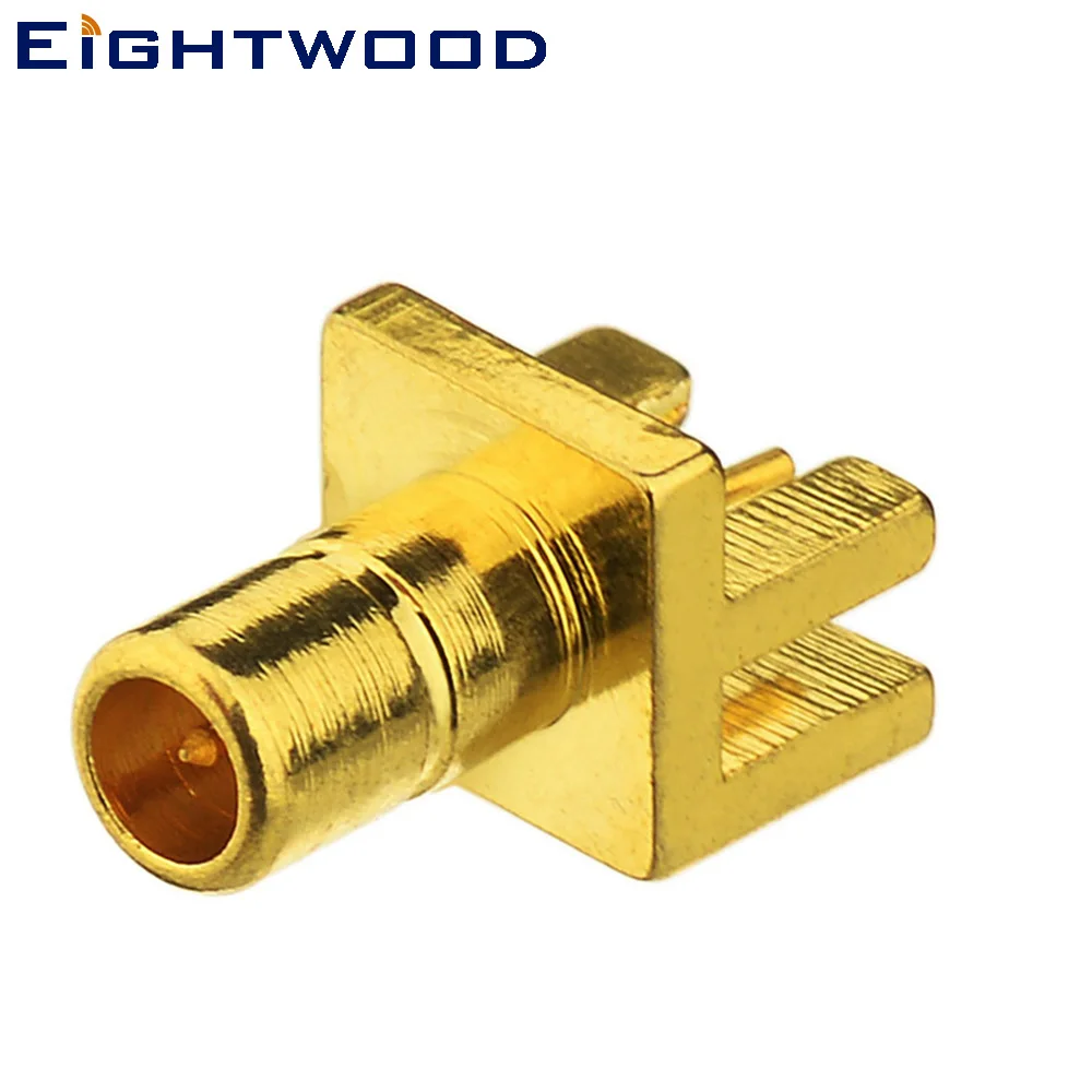 

Eightwood SMB Thru Hole Jack Female PCB Mount RF Coaxial Connector Adapter for Base Station Antenna Radio Board PC/LAN GPS 5PCS