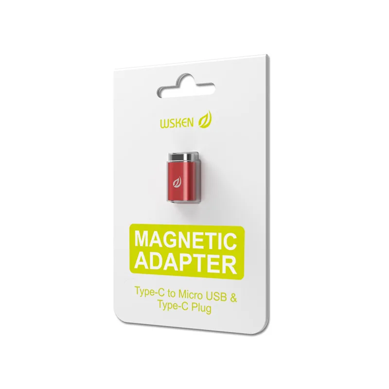 WSKEN Magnetic Type C Connector Plug  to Type C cable Adapter (12)