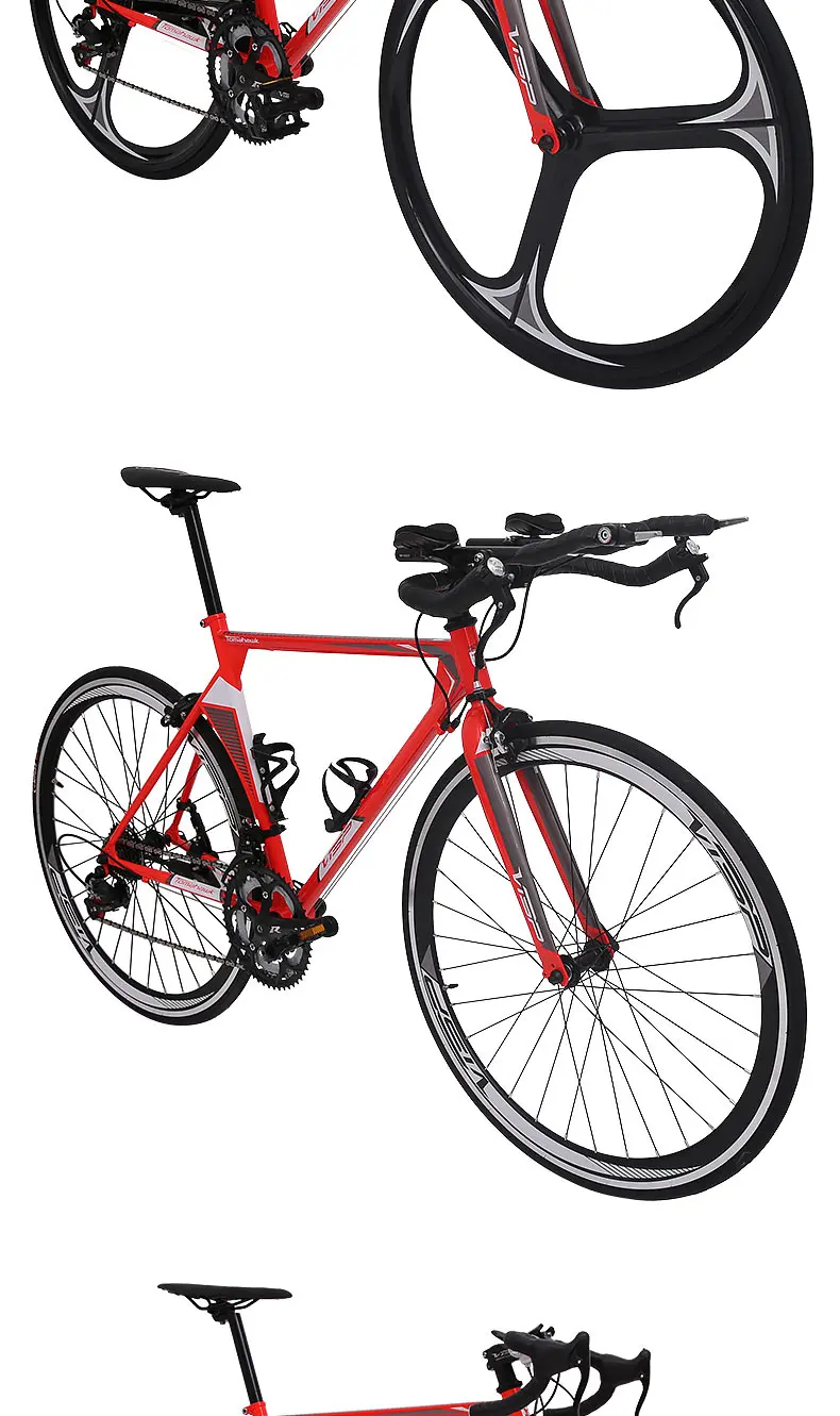 Flash Deal New Brand TT Road Bike Retro 14 Speed Outdoor Sport Cycling Racing Bicycle Bicicleta 16