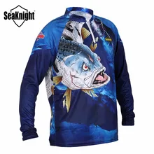 SeaKnight одежда для рыбалки SK004 с длинным рукавом L XL XXL XXXL XXXXL летняя быстросохнущая дышащая футболка с защитой от ультрафиолета