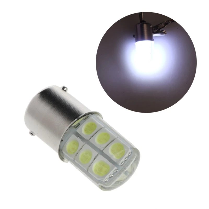1 шт. DC 12V Свет автомобиля COB 1156 BA15S 5050 SMD 12 Светодиодная лампа для стоп сигнала