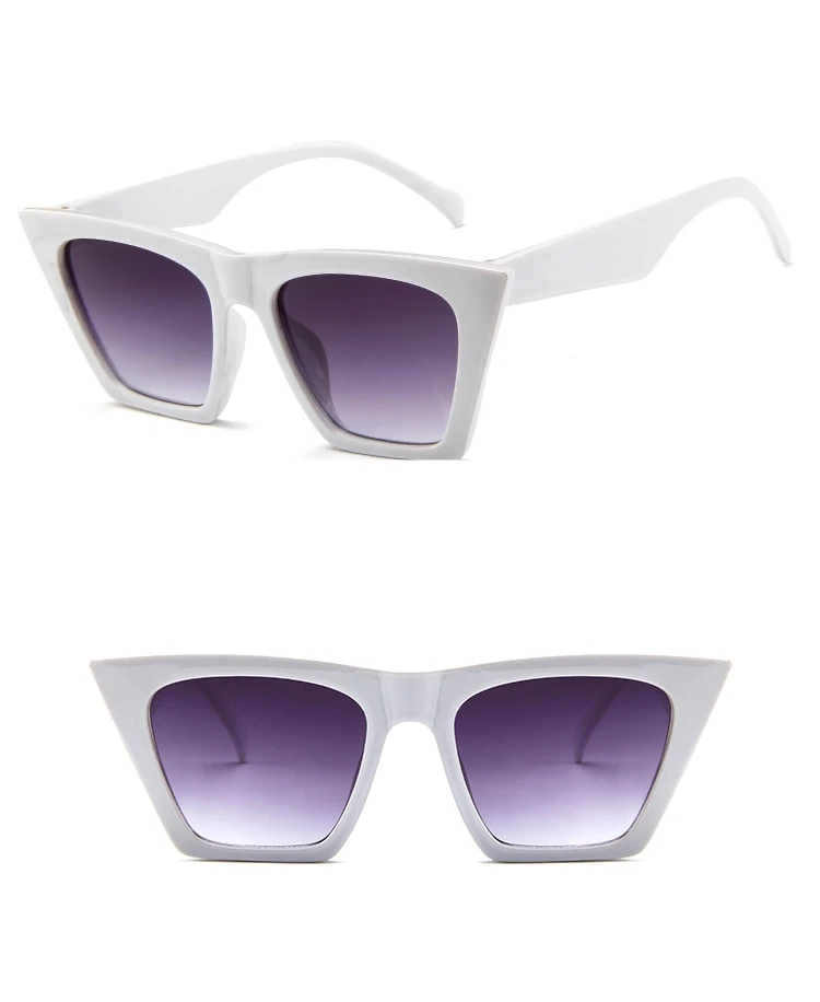 2018 New Cat Eye Women Sunglasses Shaped Sun Glasses Female Eyewear Blue SunglassesAccessories Brand Designer Fashion Shades plastic UV400 (13)