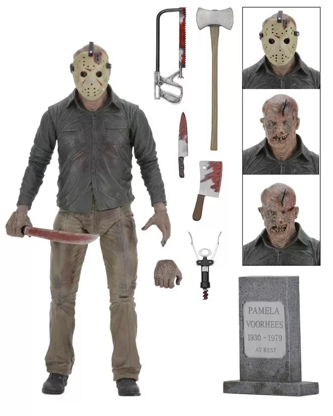 

Friday the 13th Jason Voorhees Joint Movable Movie Anime Figure PVC 18CM Collection Model Toy Action Figure