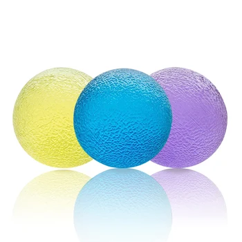 

3pcs Strength Muscle Power Training Hand Grip Fitness Exerciser Ball Expander Gripper Grip Ball YA88