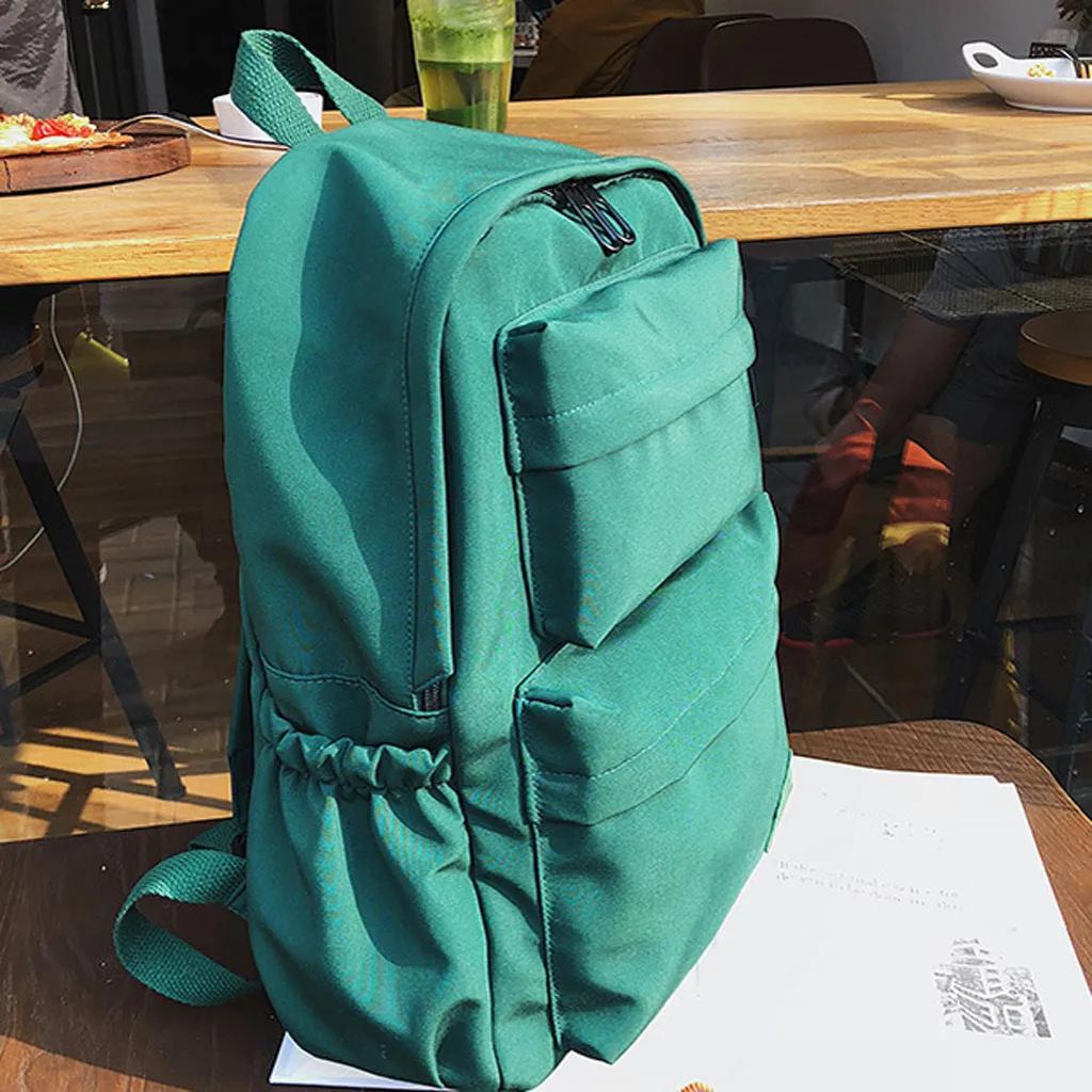 Женские Популярные Рюкзаки из ткани Оксфорд, яркие цвета, водонепроницаемые школьные сумки для подростков и девочек, рюкзаки для ноутбука, лоскутный рюкзак, новинка June18
