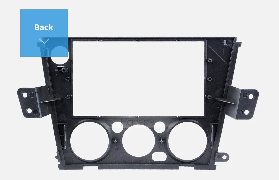 Harfey автомобиль 2Din тире Авторадио фасции монтажный комплект рамка стерео фитинг для Subaru Legacy Outback левая рука 2005-2009 CD пластина комплект