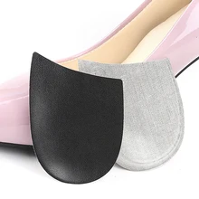 1 пара гелевых подушечек для обуви, ортопедические стельки для обуви, подушечки из искусственной кожи, стельки для коррекции плоскостопия