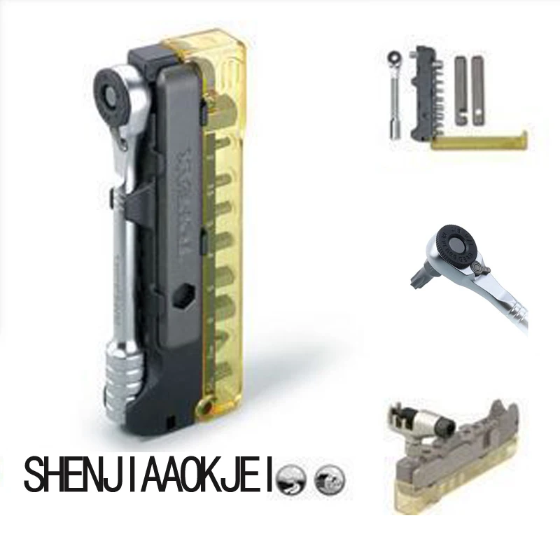 1set TT2521 Ratchet socket wrench toolset Maintenance tools group Multifunction tire pry bar Portable mini tool kit 1set TT2521 Ratchet socket wrench toolset Maintenance tools group Multifunction tire pry bar Portable mini tool kit
